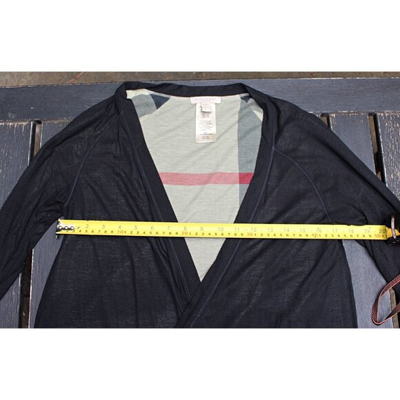 Burberry Brit -Open Front, Reversible Nova Check Cardigan, worn on Gossip Girl - Picture 7 of 10